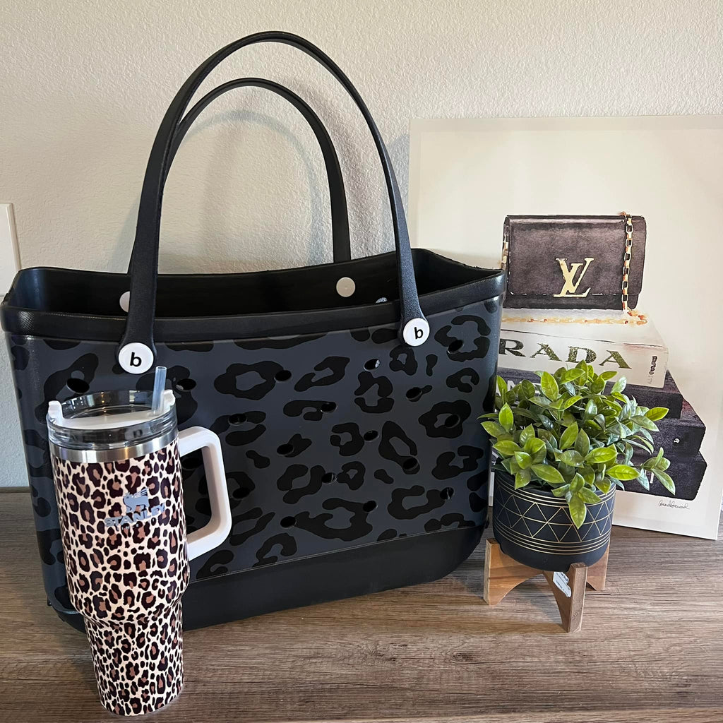 Large Leopard Bogg Bag