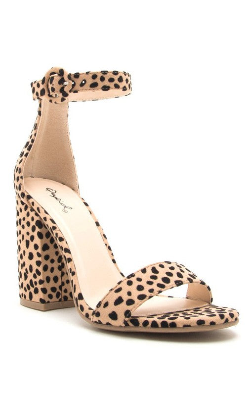 Chelsea Cheetah Heel